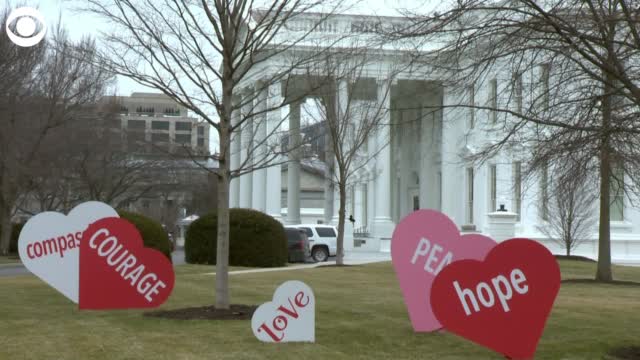 ‘I Just Wanted Some Joy’: First Lady Jill Biden Organizes Valentine's Day Display