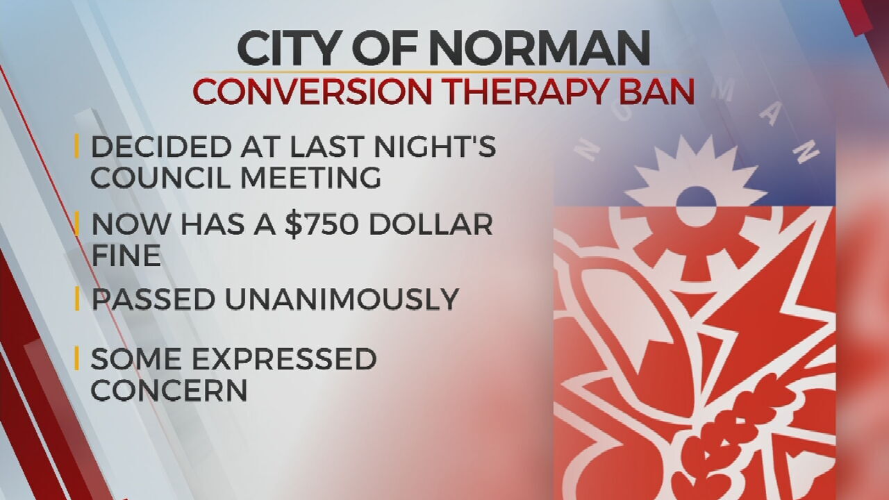 Norman City Council Votes To Ban Conversion Therapy 