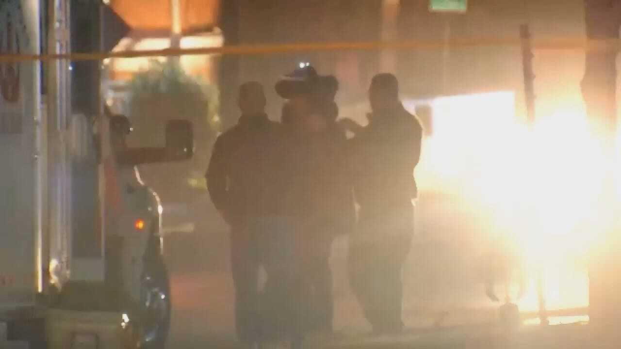 WATCH: Police Detonate Pipe Bomb In SW Oklahoma City