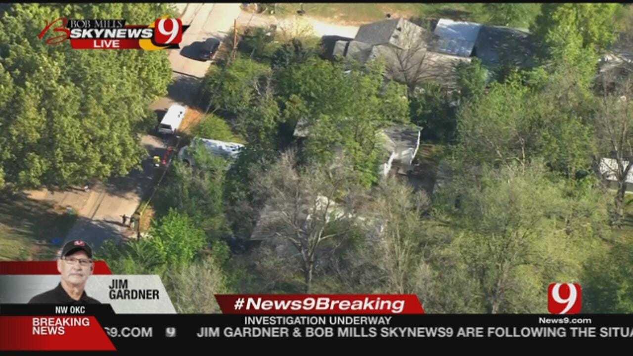 Excavation Begins Behind NW OKC Home In Connection With Carina Saunders Case