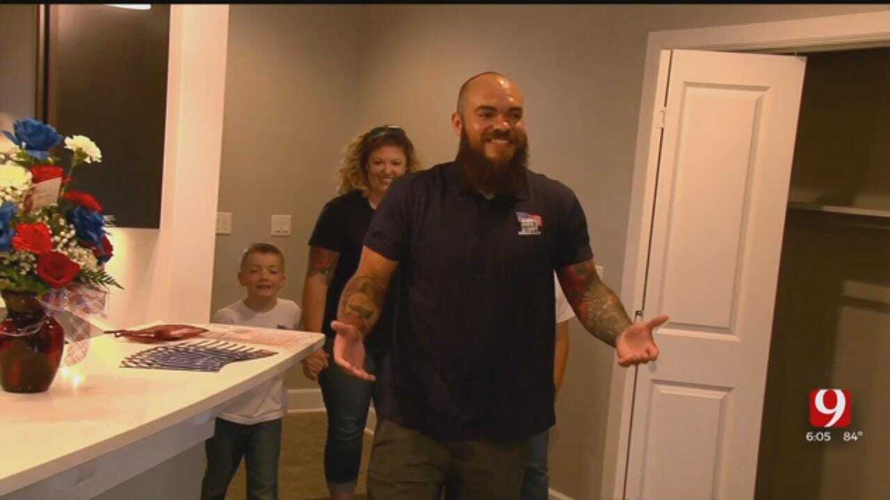 Wounded Veteran Receives New Home In Blanchard