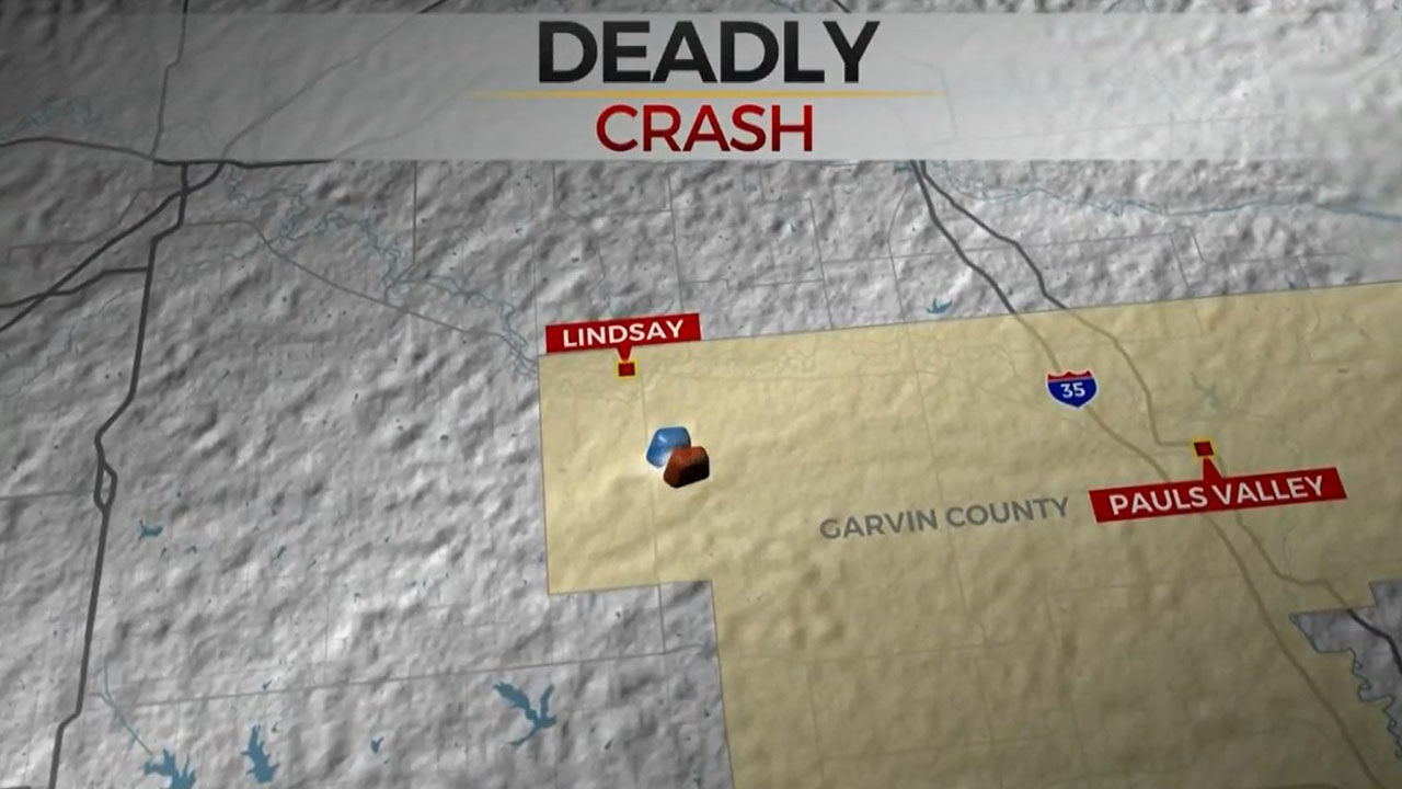 1 Dead In Garvin Co. Crash