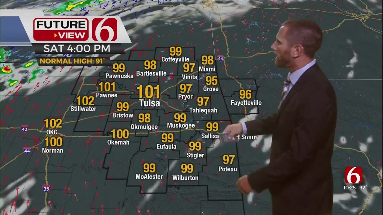 Saturday Forecast With Aaron Reeves