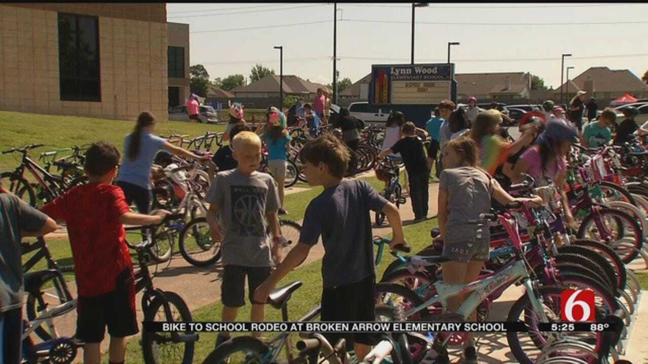 'Bicycle Rodeo Day' Gets Broken Arrow Students Safety Ready