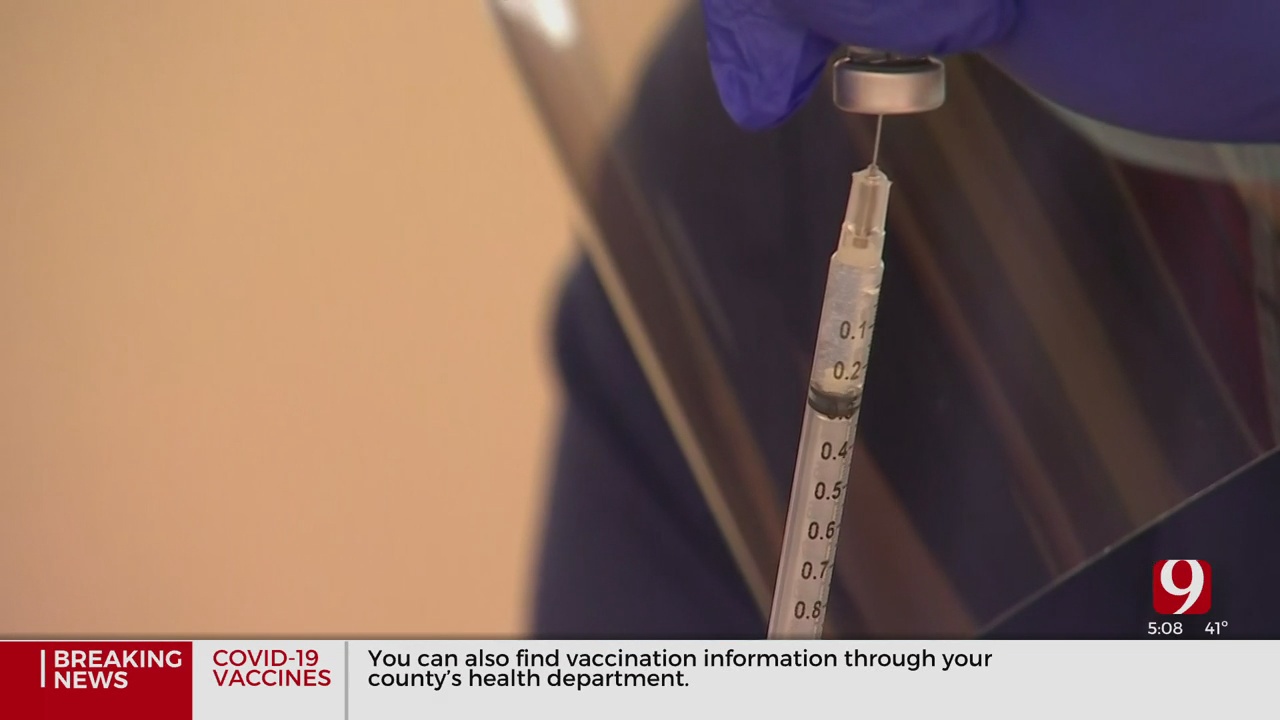 Oklahomans Ages 65 And Older Begin Receiving COVID-19 Vaccines