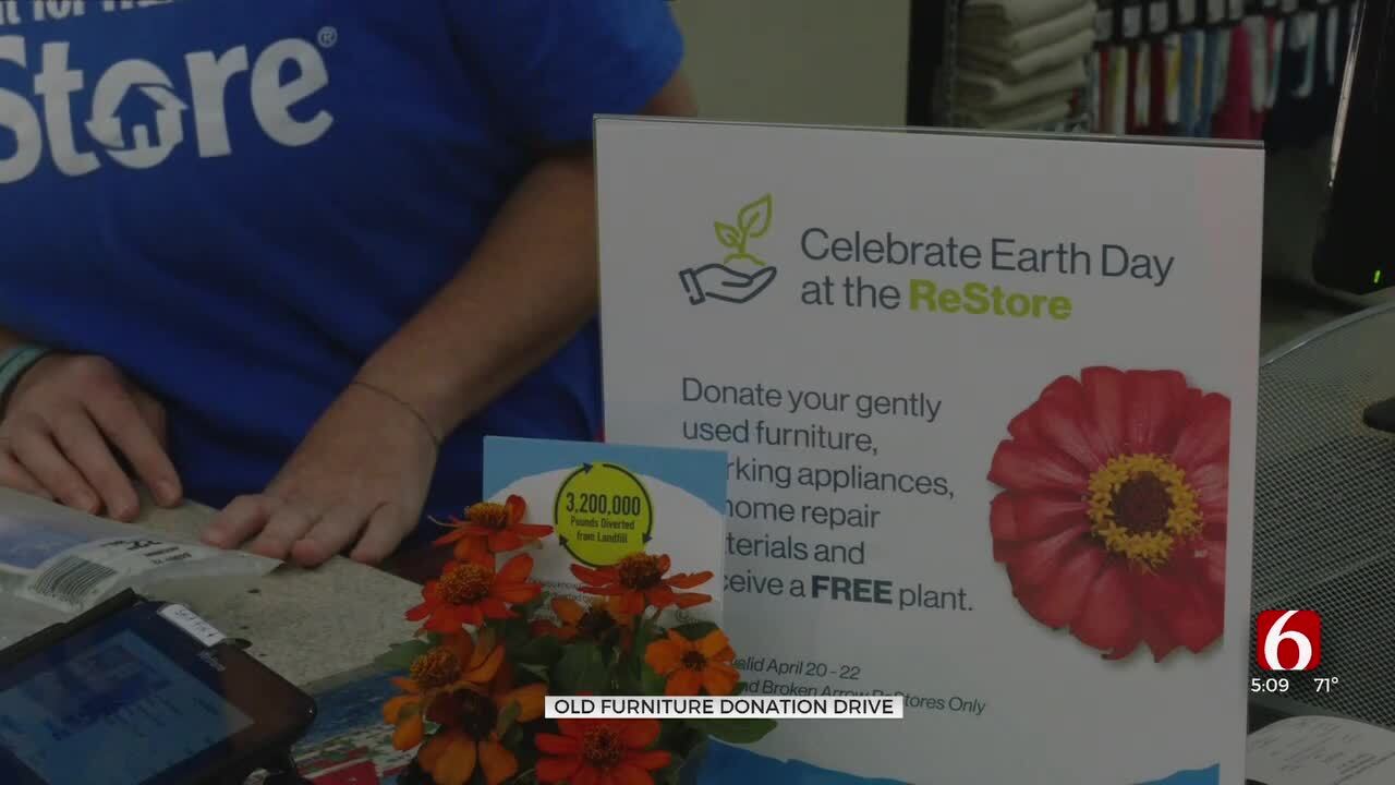 'A Great Environmental Thing': Green Country Habitat For Humanity Celebrates Earth Day By Accepting Donations