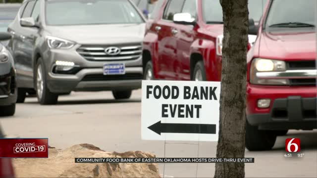 Community Food Bank Of Eastern Oklahoma Continues Helping Those In Need During COVID-19 Pandemic