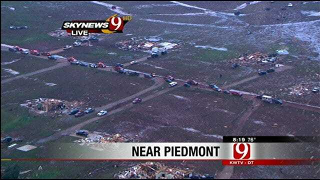 Crews Search For Missing Boy After Tornado Hits Piedmont