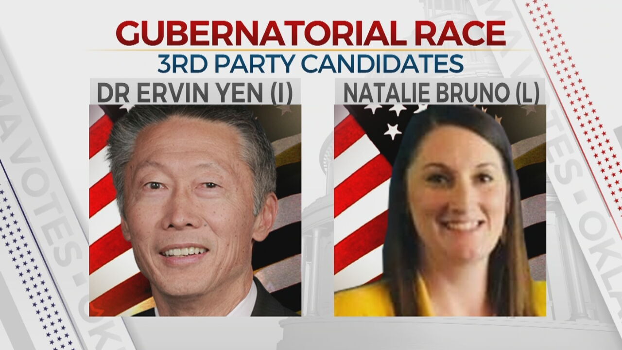 Two 3rd Party Gubernatorial Candidates To Be On November General Election Ballot