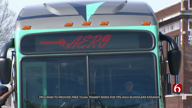 Program Expands To Provide TPS High Schoolers Free Tulsa Transit Rides Every Day