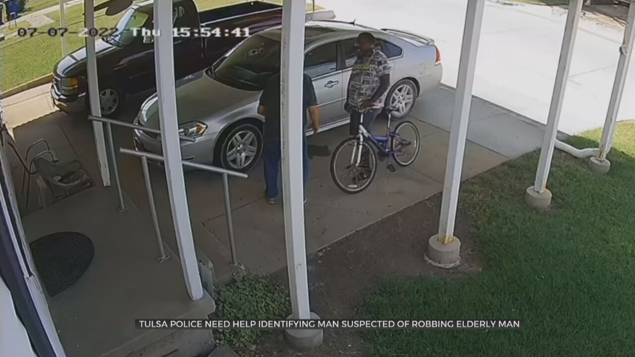 Tulsa Police Seek Help Identifying Man Suspected Of Beating, Robbing Man 