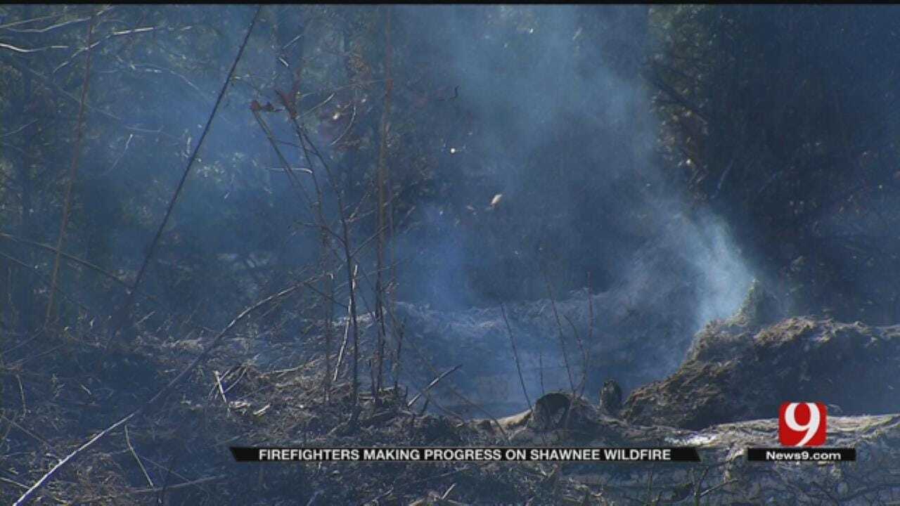 Firefighters Making Progress On Shawnee Wildfire