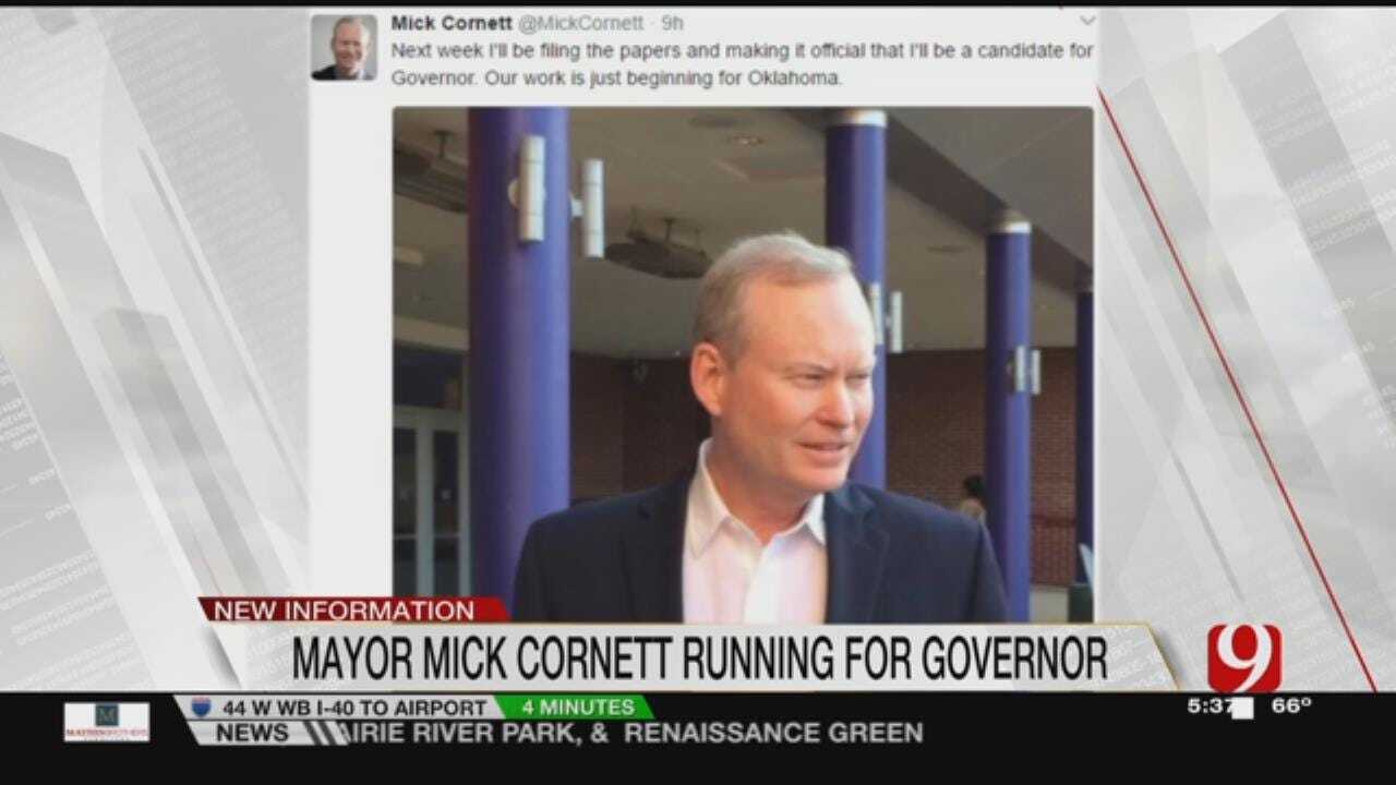Mick Cornett Announces Plans To Run For OK Governor