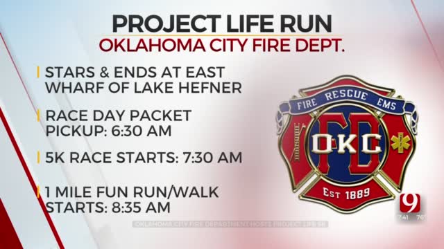 Watch: OKCFD Captain Bruce Alexander Discusses 8th Annual Project Life 5K