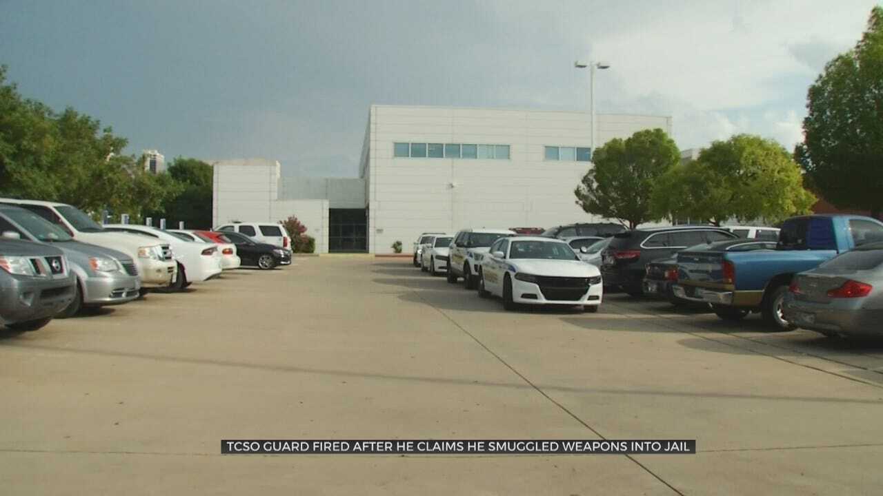 TCSO Guard Fired After He Claims He Smuggled Guns, Knives Into Tulsa Jail