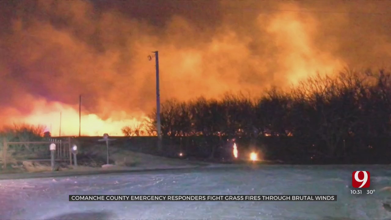 Grass Fires In Comanche County Contained By Emergency Responders