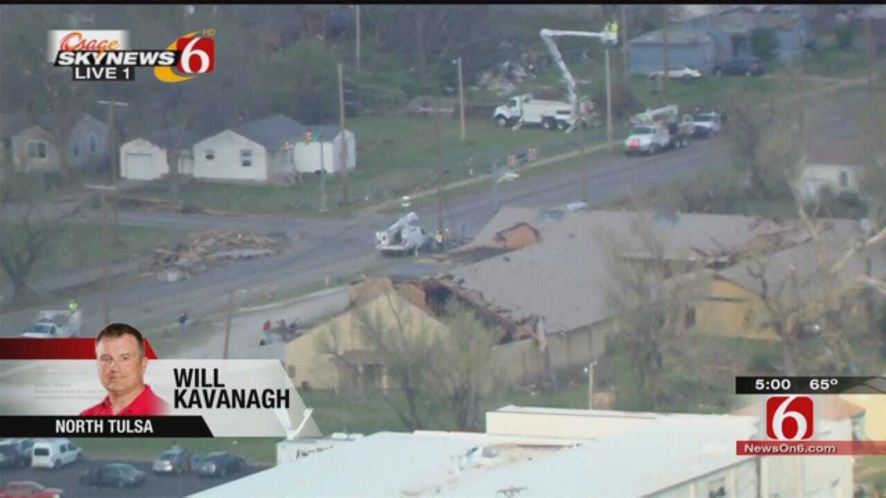 Tornadoes Rip Through Northeastern Oklahoma