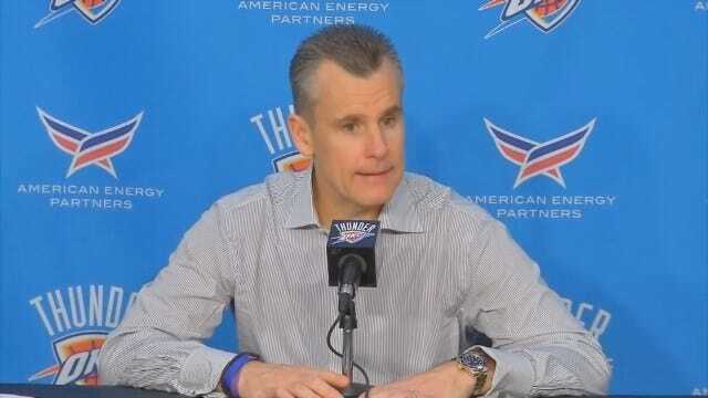 Billy Donovan Talks After Thunder's Win Over Suns