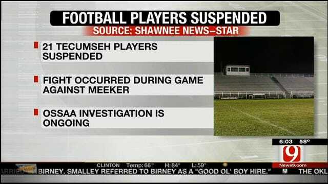 21 Tecumseh High School Football Players Suspended Following Fight