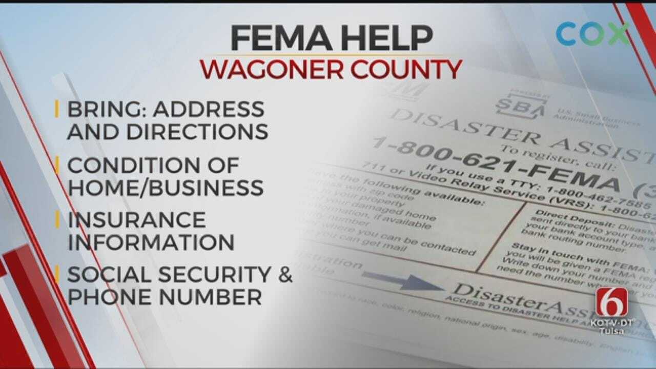FEMA Representatives Arrive In Wagoner County