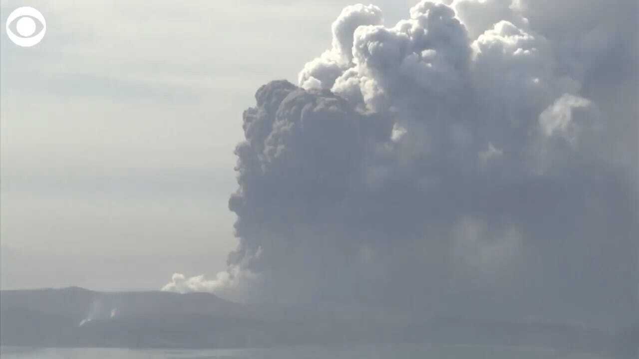 WATCH: Taal Volcano Continues To Spew Ash In The Philippines