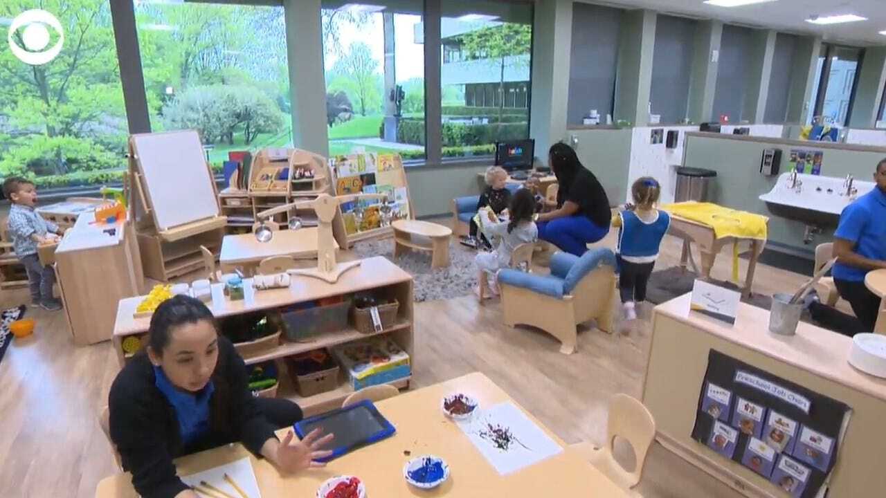 More Companies Are Offering Child Care At The Office