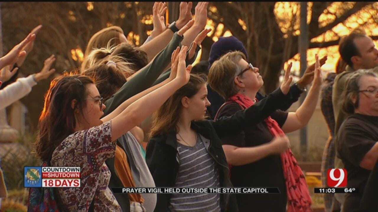 Pastors Hold Prayer For Teachers, Students Outside State Capitol