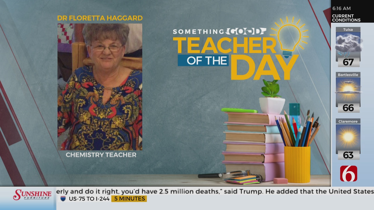 Teacher Of The Day: Dr. Floretta Haggard