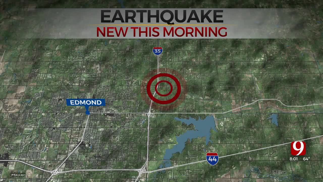 Early Morning Earthquake Felt In Edmond