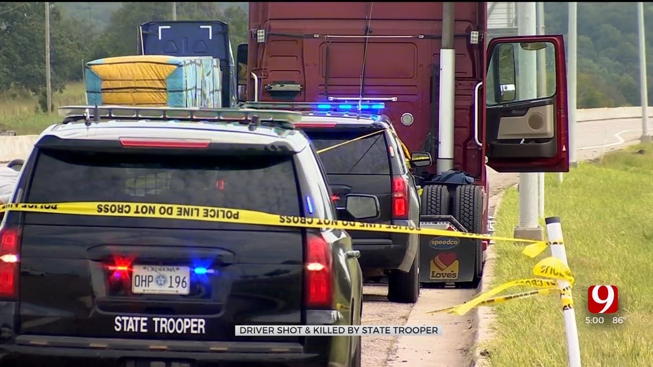 OHP: Trooper Shoots, Kills Truck Driver During Traffic Stop Near Stroud