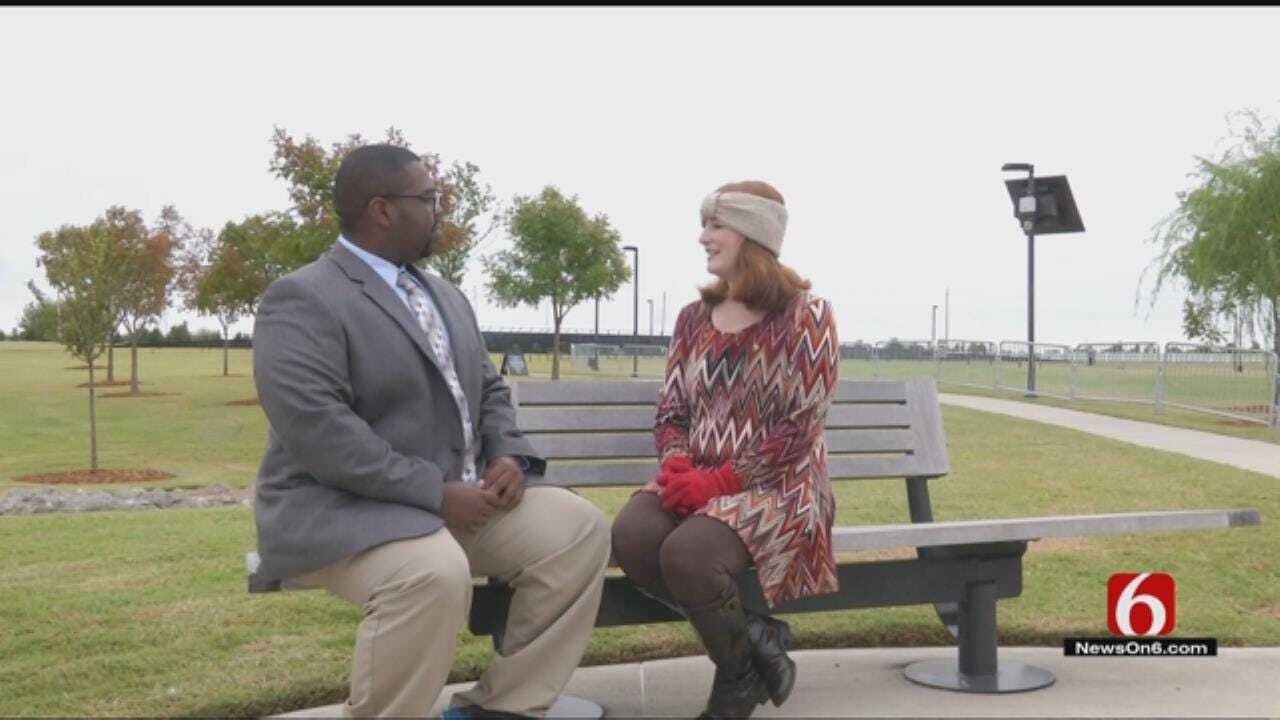 Owasso Woman Talks About Father's Name On 'Wall That Heals'