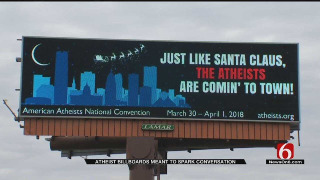 Atheist Billboards Pop Up In Tulsa, OKC