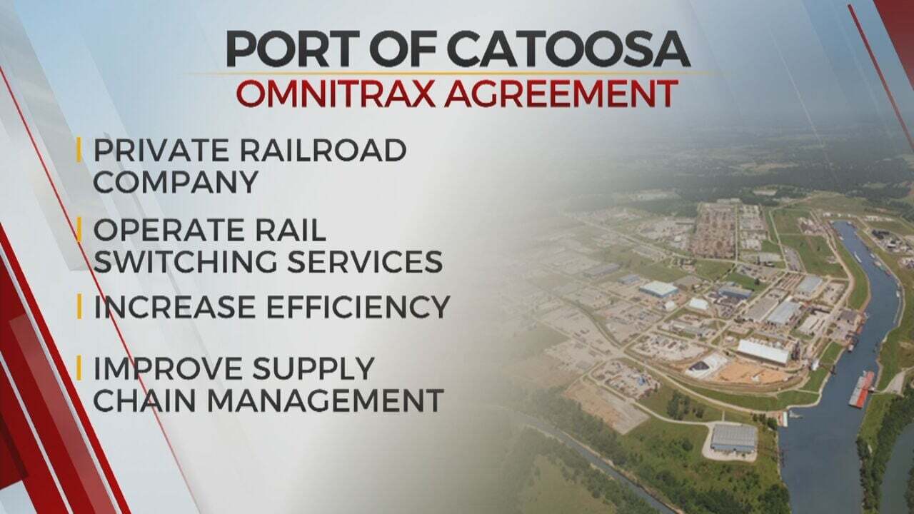 Tulsa Ports Announces New Agreement To Improve Rail Shipping At The Port Of Catoosa