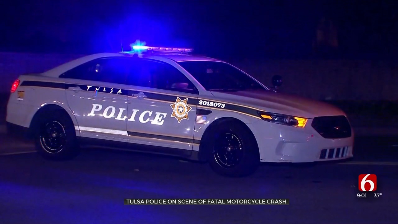 1 Dead After Motorcycle Crash In Tulsa, Police Investigating