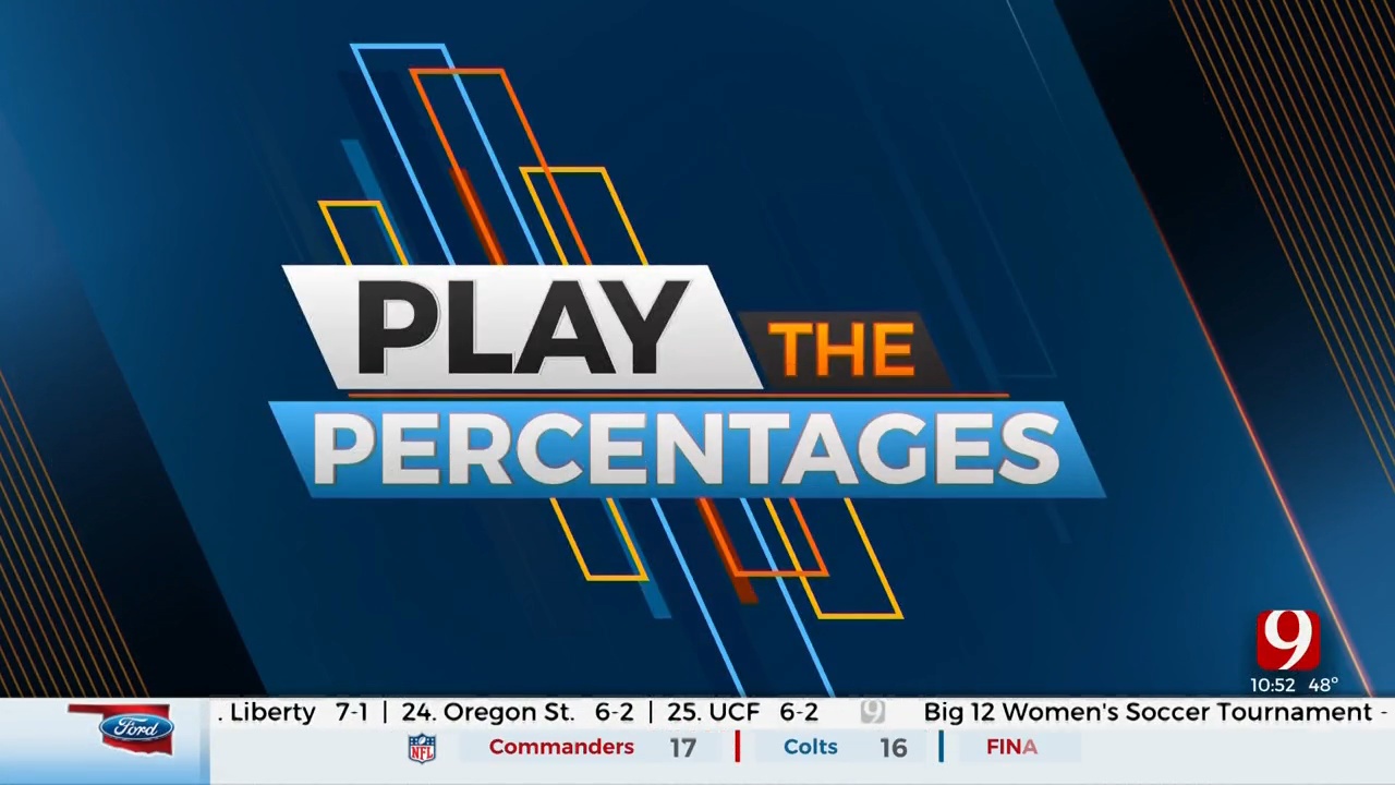 Play The Percentages (Oct. 30)