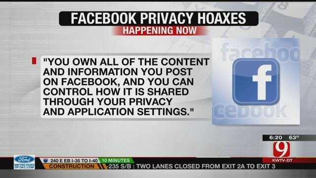 Old Facebook Privacy Hoax Resurfaces