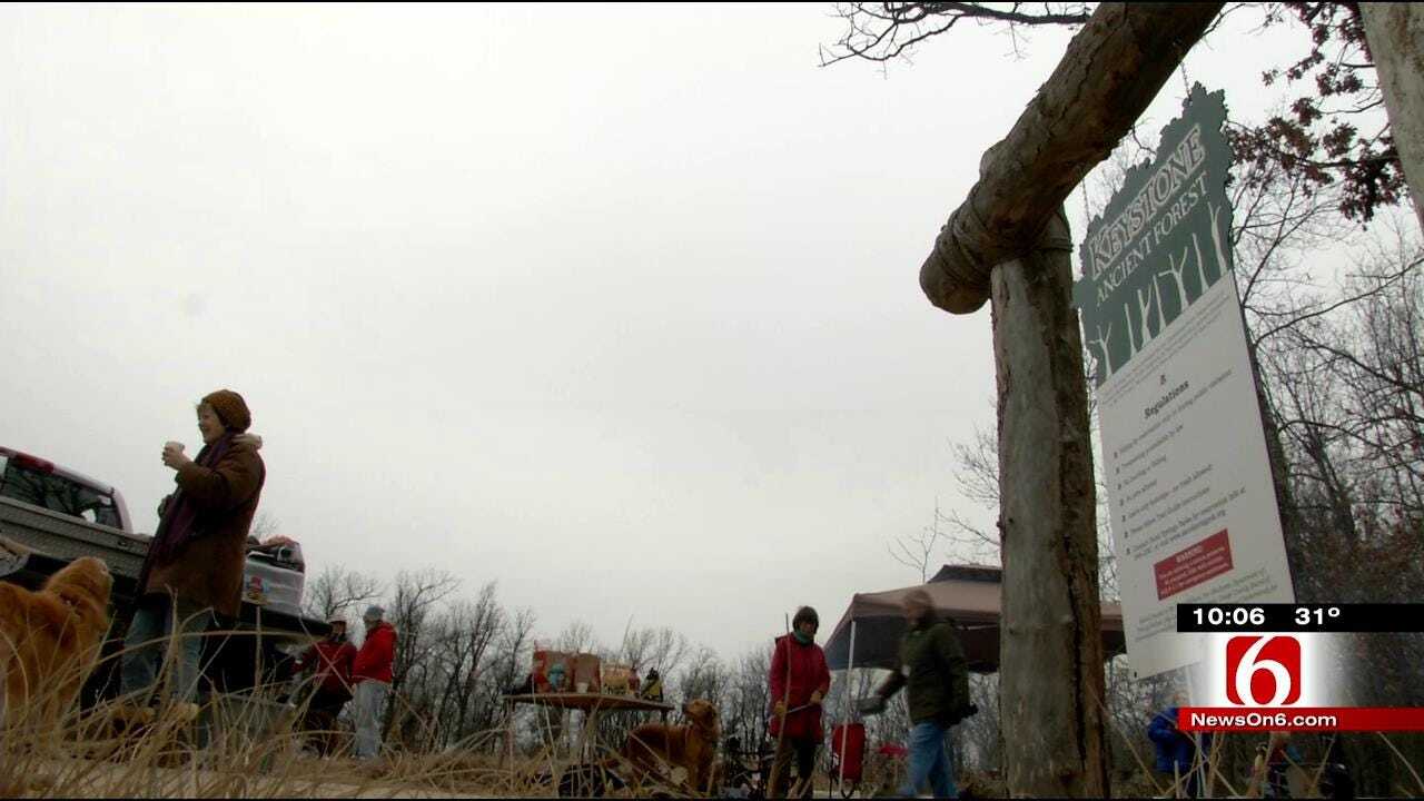 Nature Lovers, Pet Lovers Spend New Year's Day Hiking In Sand Springs