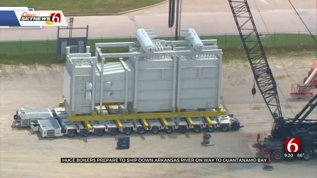 Oklahoma Company Prepares To Ship Boilers To Guantanamo Bay Naval Base