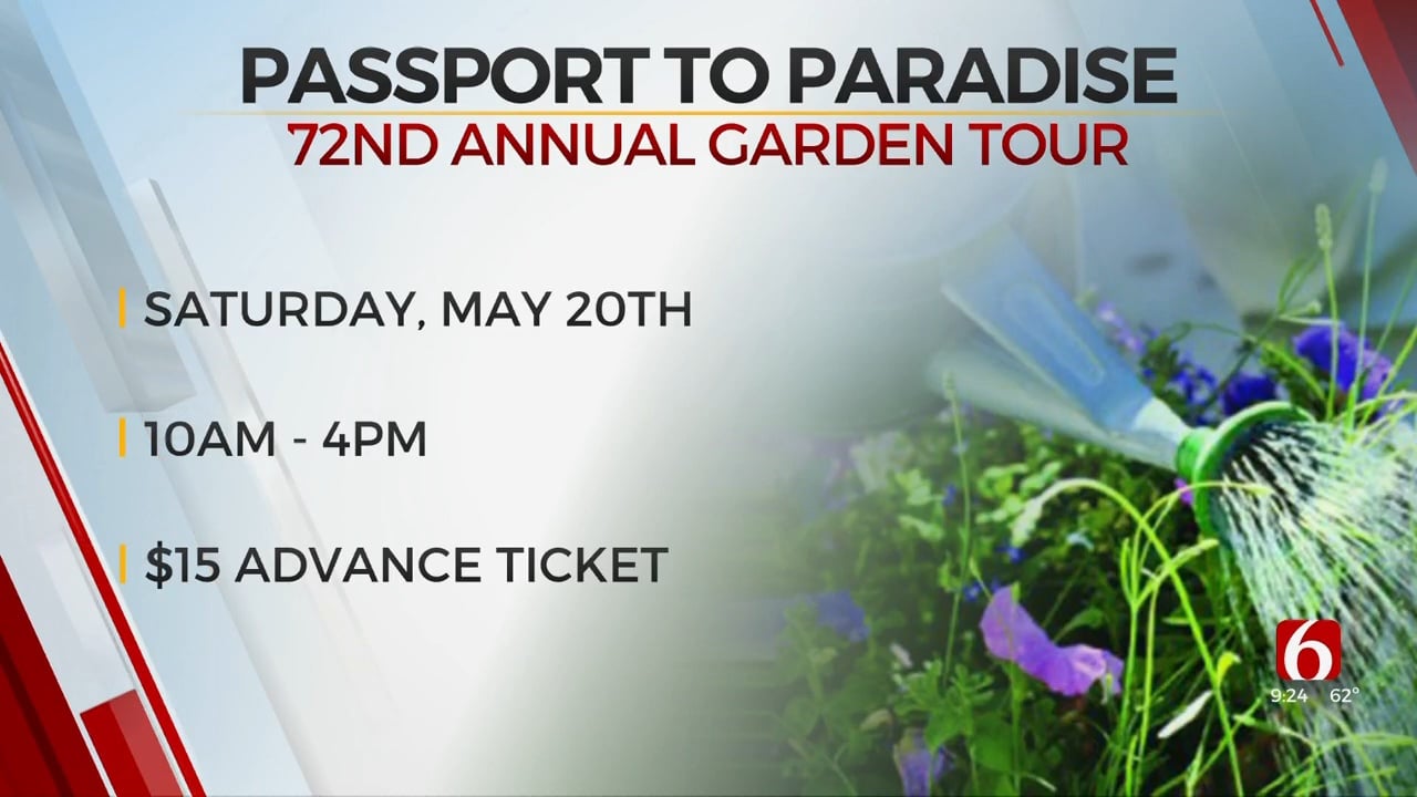 Watch: Preparations Underway For Tulsa's 72nd Annual Garden Tour