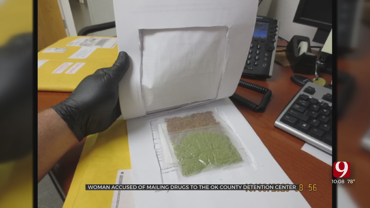 Colorado Woman Caught Sending Drugs To Oklahoma County Jail Inmate  