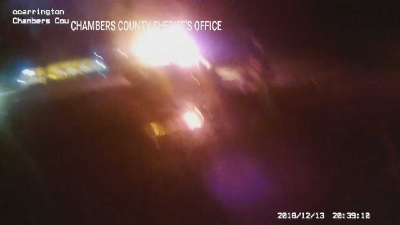 Watch: Texas Deputies Pull Injured Driver From Burning Car
