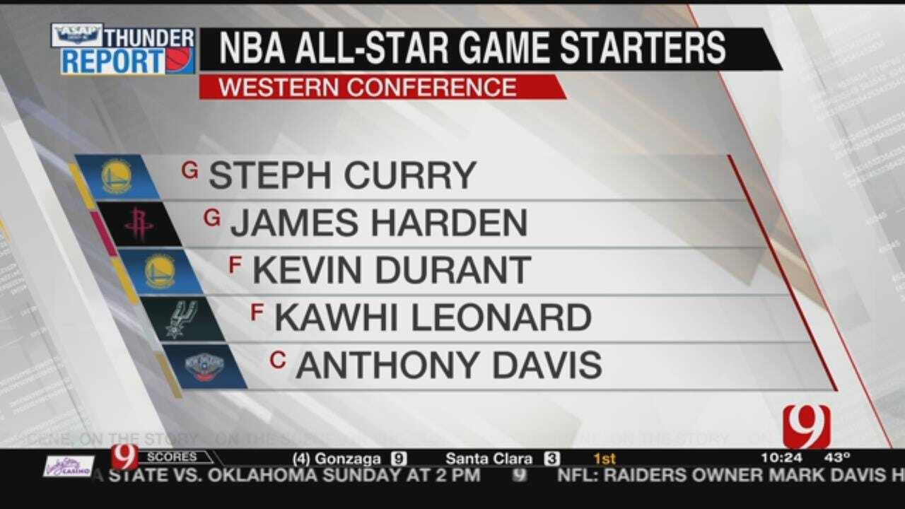 Westbrook Not Named Among Starters For NBA All-Star Game