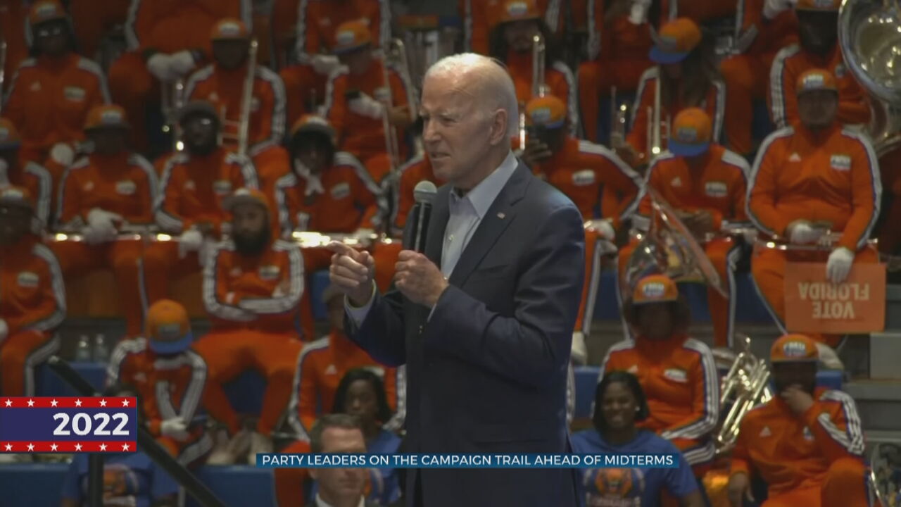 President Biden Hits The Campaign Trail In Florida