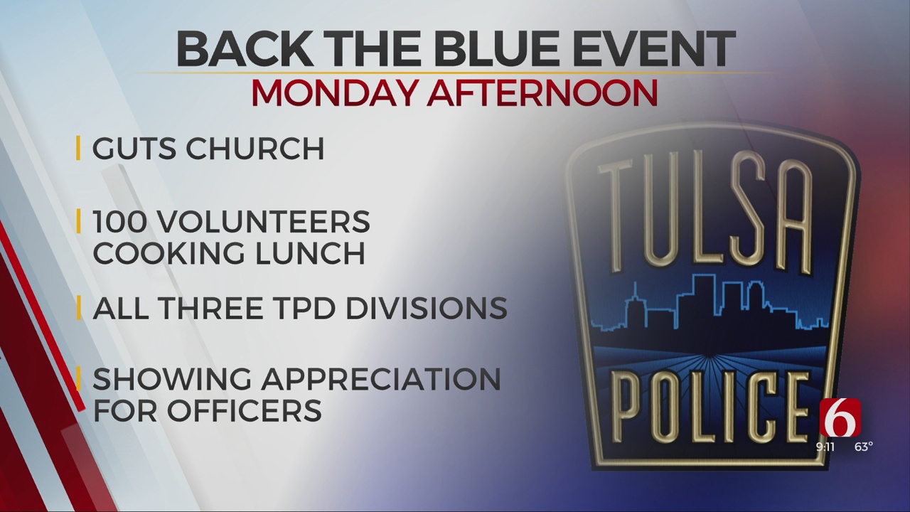 Guts Church Hosting Annual Back The Blue Event For The TPD