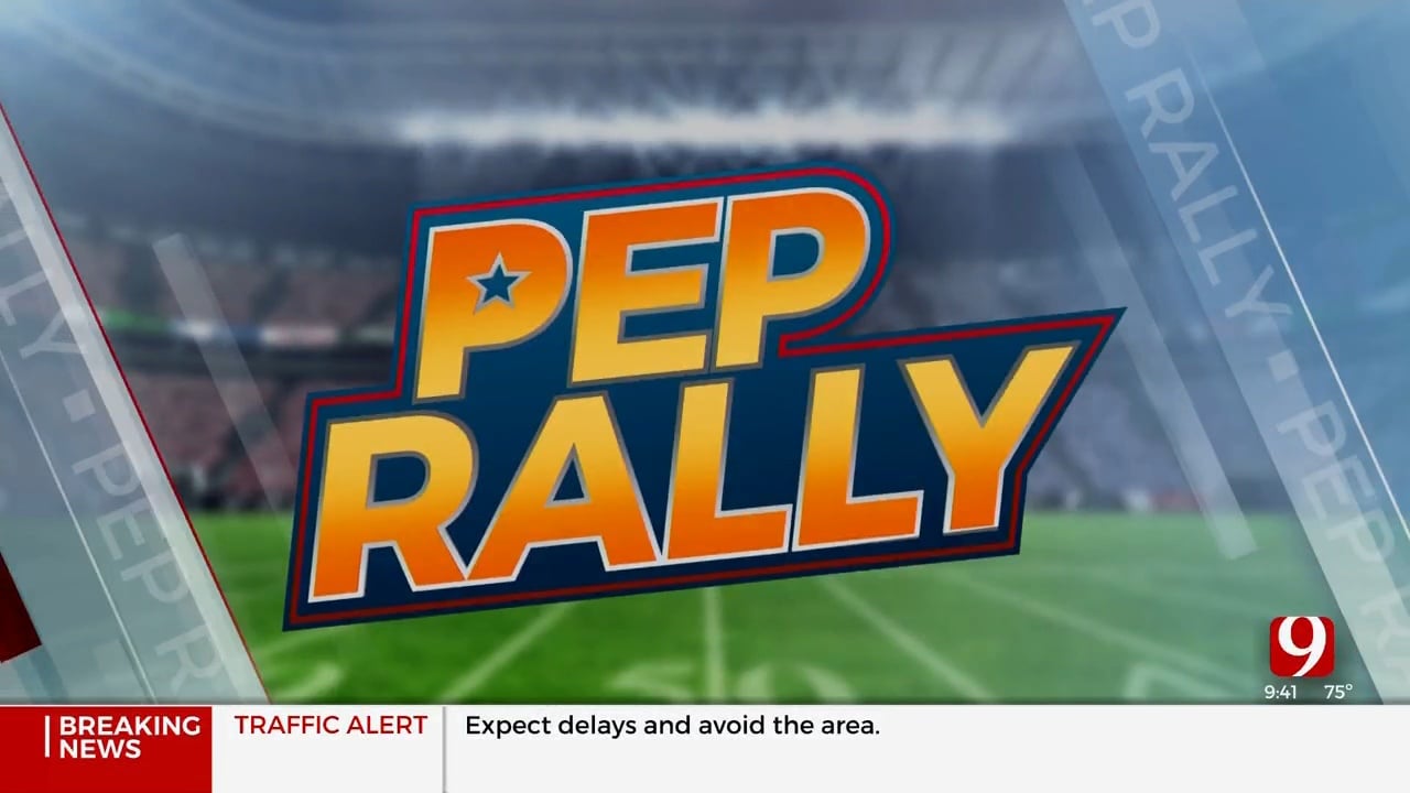 News 9 Joins El Reno, Noble Pep Rallies Ahead Of Friday Night Game