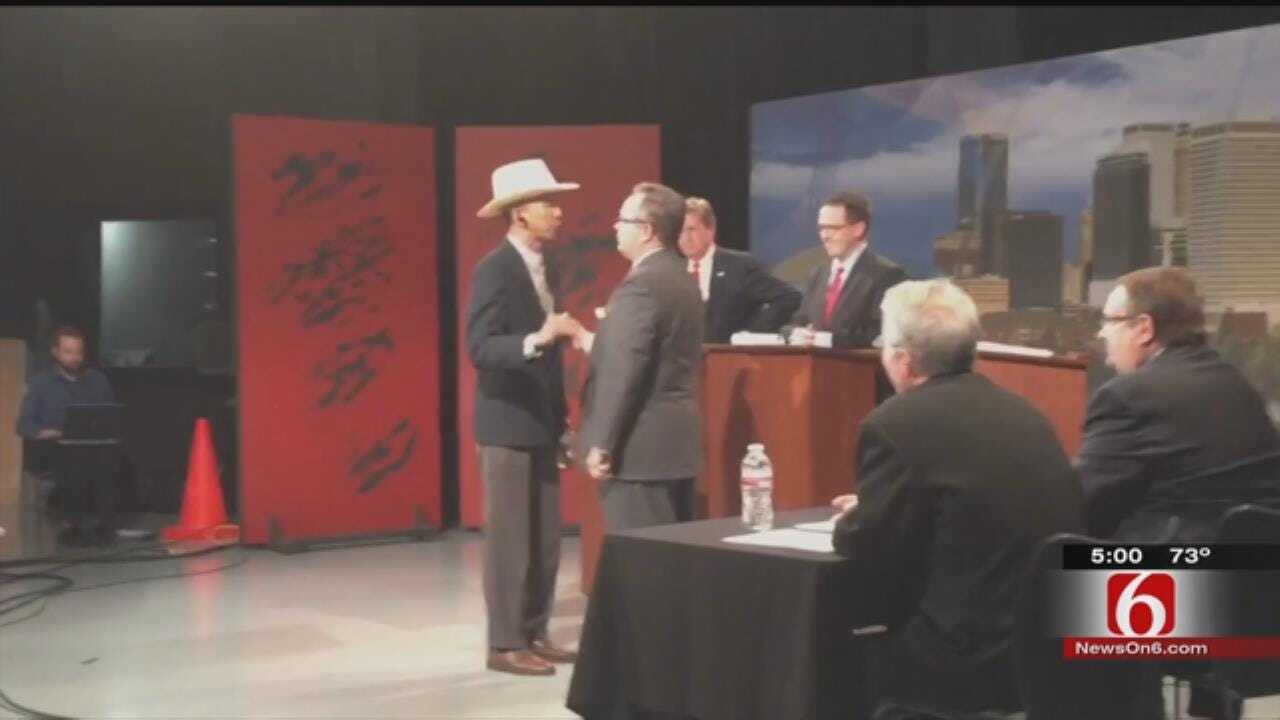Tulsa Mayoral Candidate Crashes Debate After He Wasn't Invited