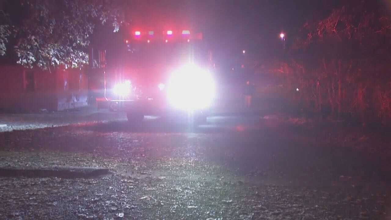 WEB EXTRA: Video From Scene Of Sand Springs House Fire