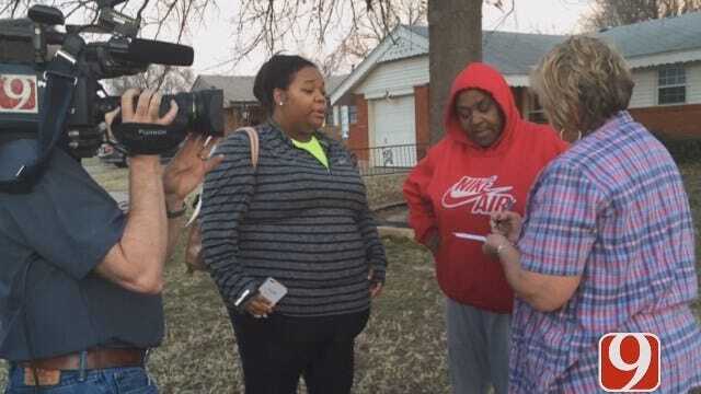 WEB EXTRA: News 9 Viewer Helps Mother, 7 Children Who Escaped House Fire