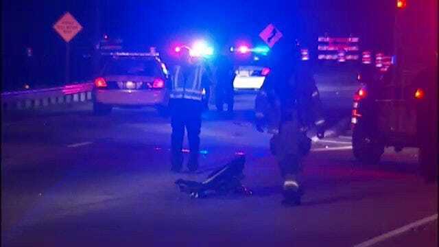 WEB EXTRA: Scenes From Fatality Wreck On Highway 169