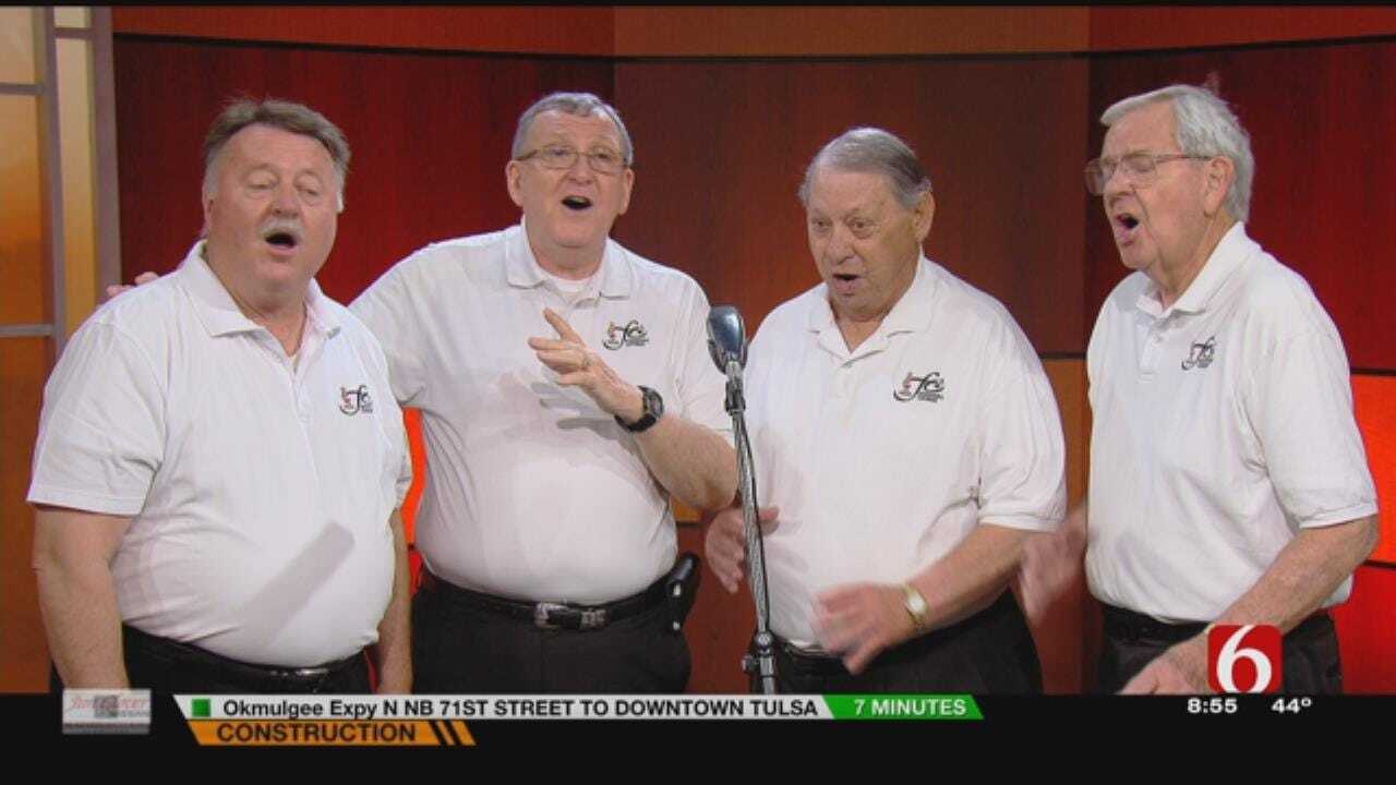 Barbershop Quartet, The Tulsa Tones Sings On 6 In The Morning